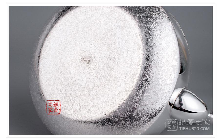 大淵銀器 純銀 山水紋湯沸（5寸）展示圖