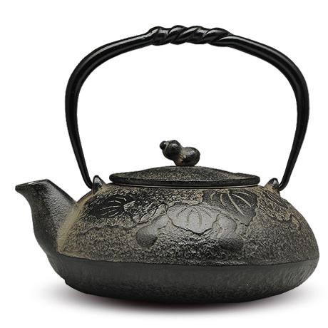 南部铁器  葫芦铁茶壶