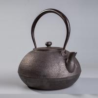 荒井工房 算玉型荒肌老铁壶