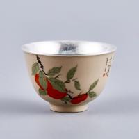 事事如意包银杯