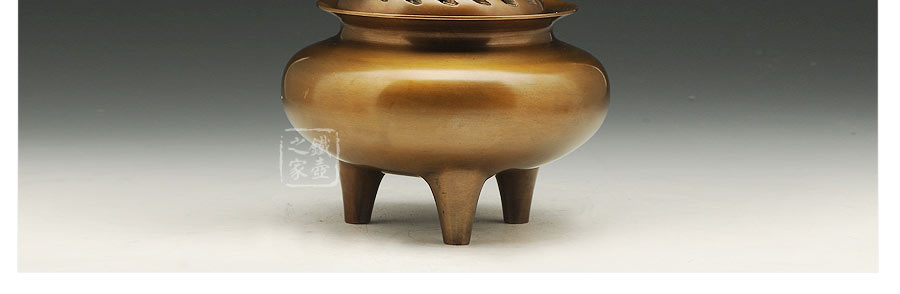 高冈铜器狻猊盖鬲式炉