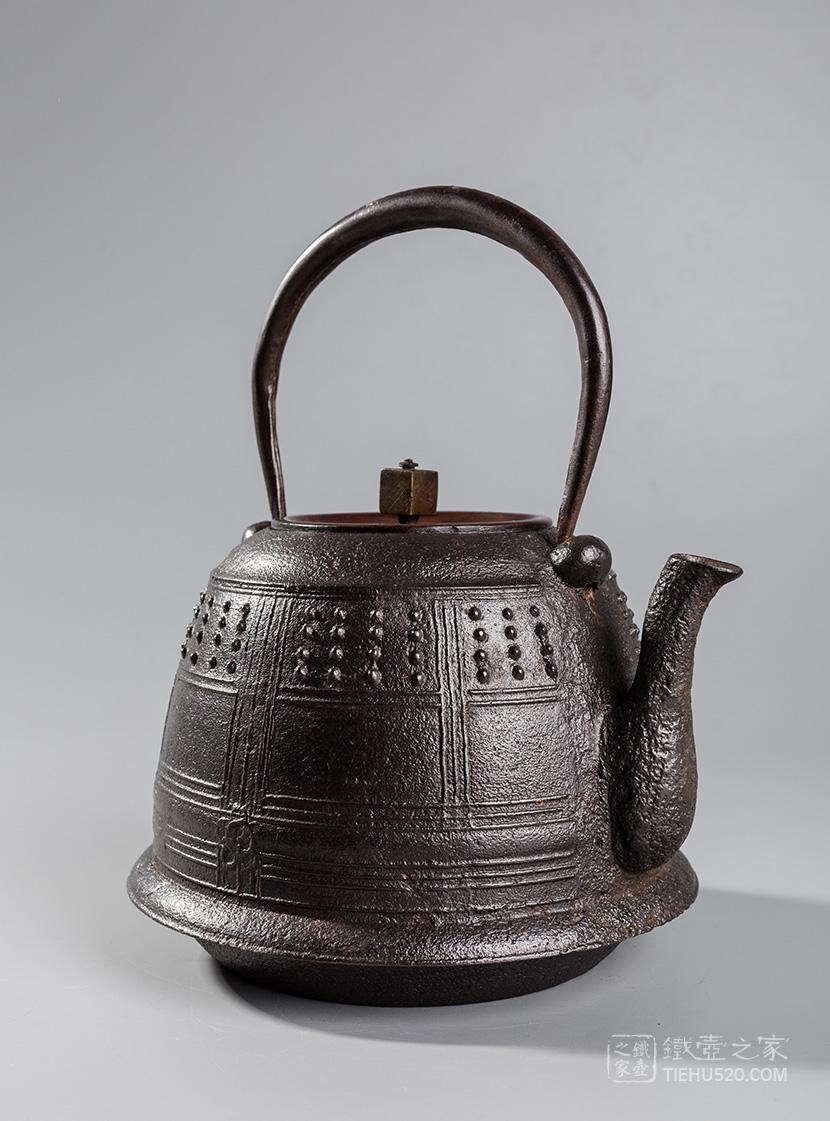 京都铁瓶 梵钟型老铁壶
