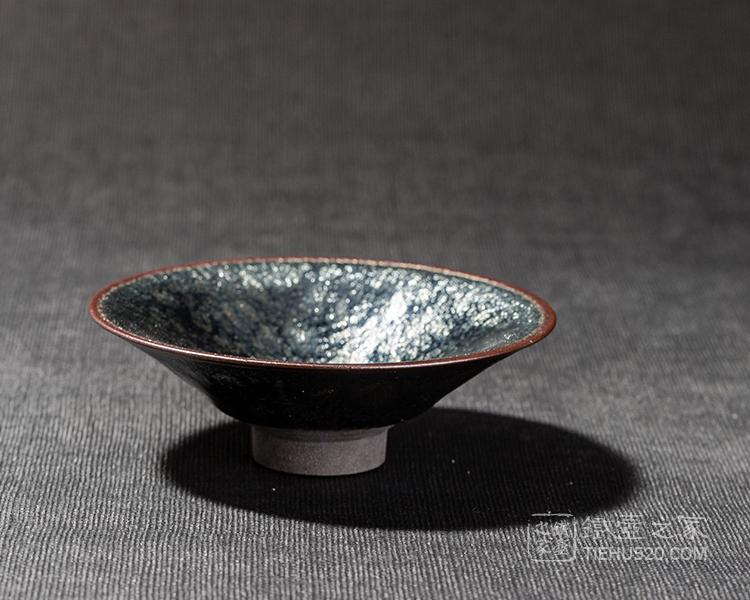 桥本大辅窑变油滴天目盏 铁壶之家