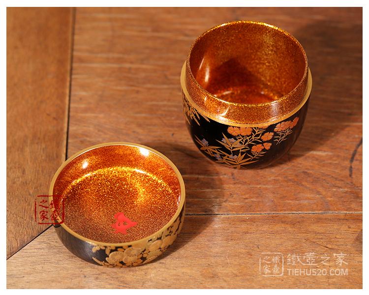 茶道具 木製金蒔『竹林』 平棗 箱付☆美品☆ - 美術品/アンティーク