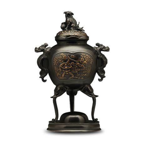 铸铜香炉|熏香炉|日本香炉进口铜香炉|铸铁香炉|红铜香炉三脚香炉|大 