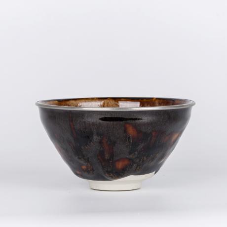 桶谷定一  玳瑁天目盏