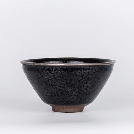 桶谷定一 油滴天目盏老件 （木箱）