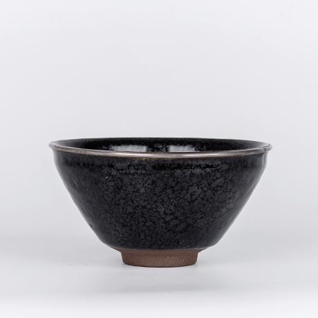 桶谷定一 油滴天目盏老件 （木箱）