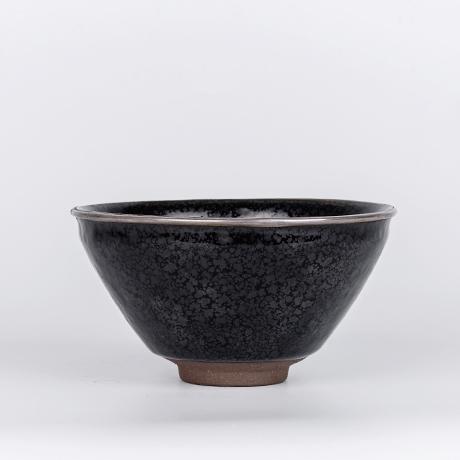 桶谷定一 油滴天目盏老件 （木箱）