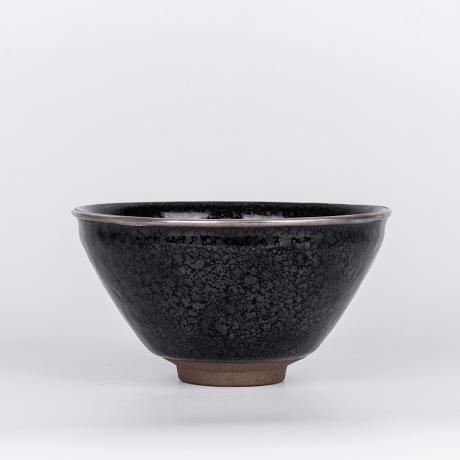 桶谷定一 油滴天目盏老件 （木箱）