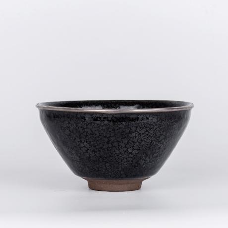 桶谷定一 油滴天目盏老件 （木箱）