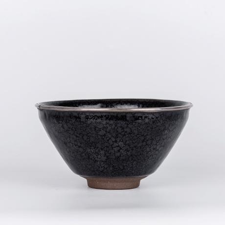 桶谷定一 油滴天目盏老件 （木箱）