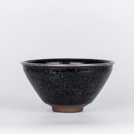 桶谷定一 油滴天目盏老件 （木箱）