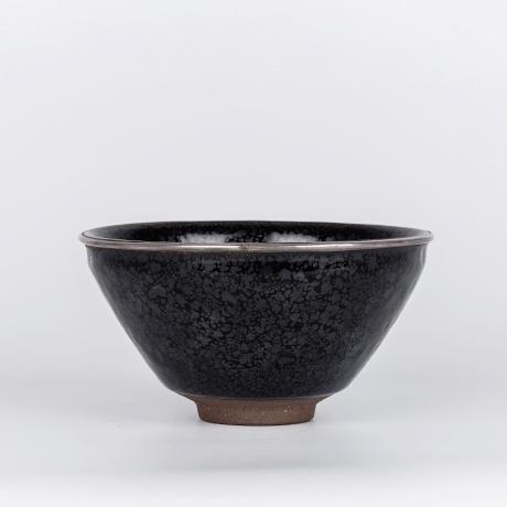 桶谷定一 油滴天目盏老件 （木箱）