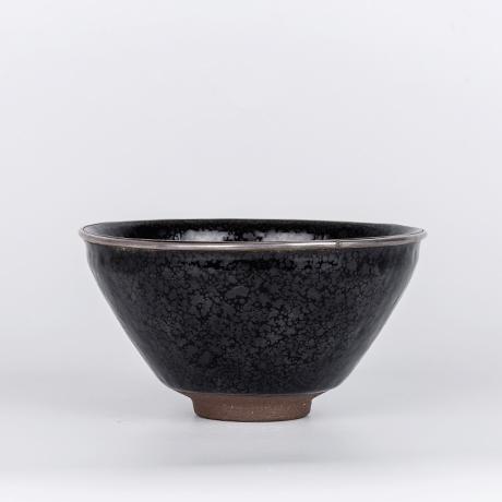 桶谷定一 油滴天目盏老件 （木箱）