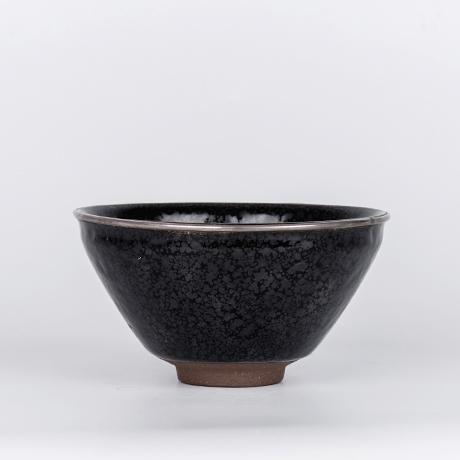 桶谷定一 油滴天目盏老件 （木箱）