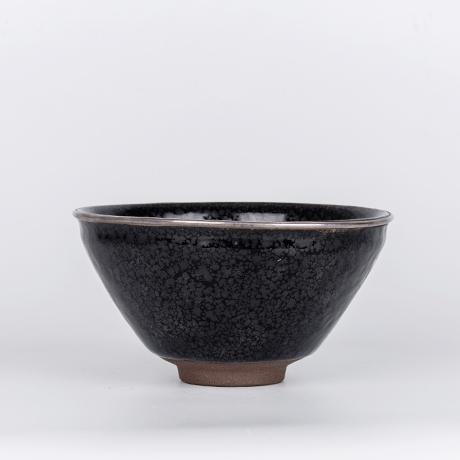 桶谷定一 油滴天目盏老件 （木箱）