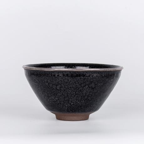 桶谷定一 油滴天目盏老件 （木箱）
